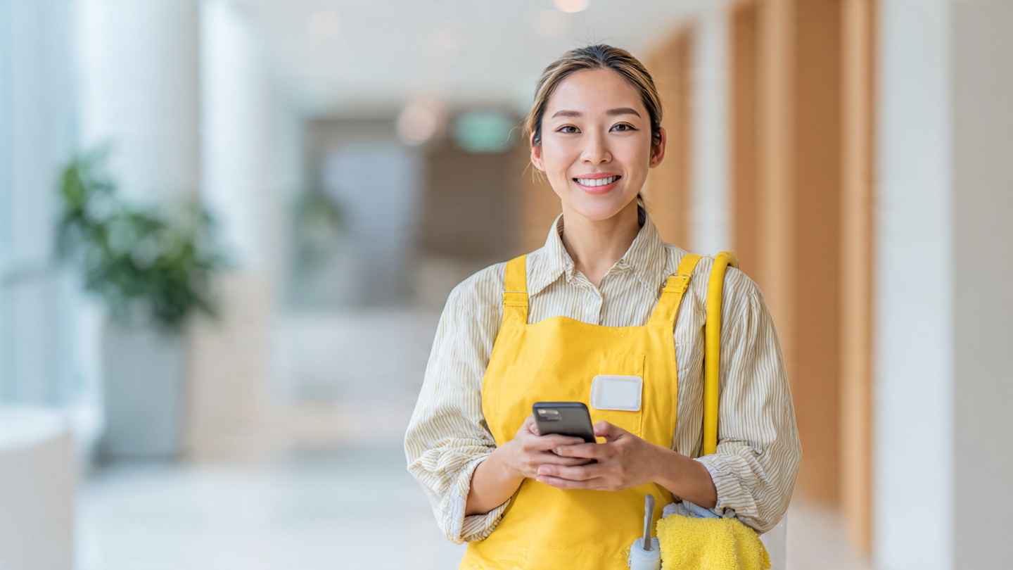 แม่บ้านประจำอาคาร